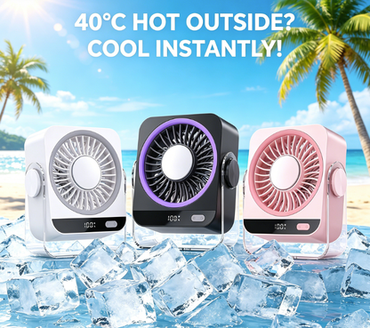 Alcuras™ New Semiconductor Cooling Desktop Fan