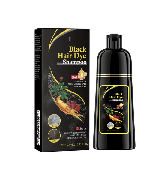 🔥The Black Instant 3-in-1 Hair Dye Shampoo