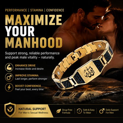 Men’s Strength & Vitality Bracelet💯Upgrade Your Energy, Style, and Confidence