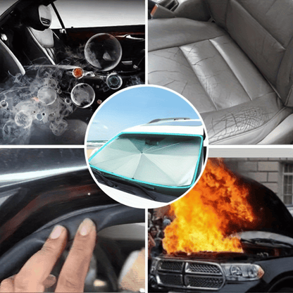 2026 Summer Hot Sale-💥2026 Foldable Anti-UV Windshield Sunshade