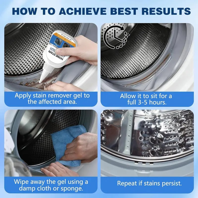 Say Goodbye to Stubborn Mold! Multi-Purpose Mold Remover Gel + Scrub Brush