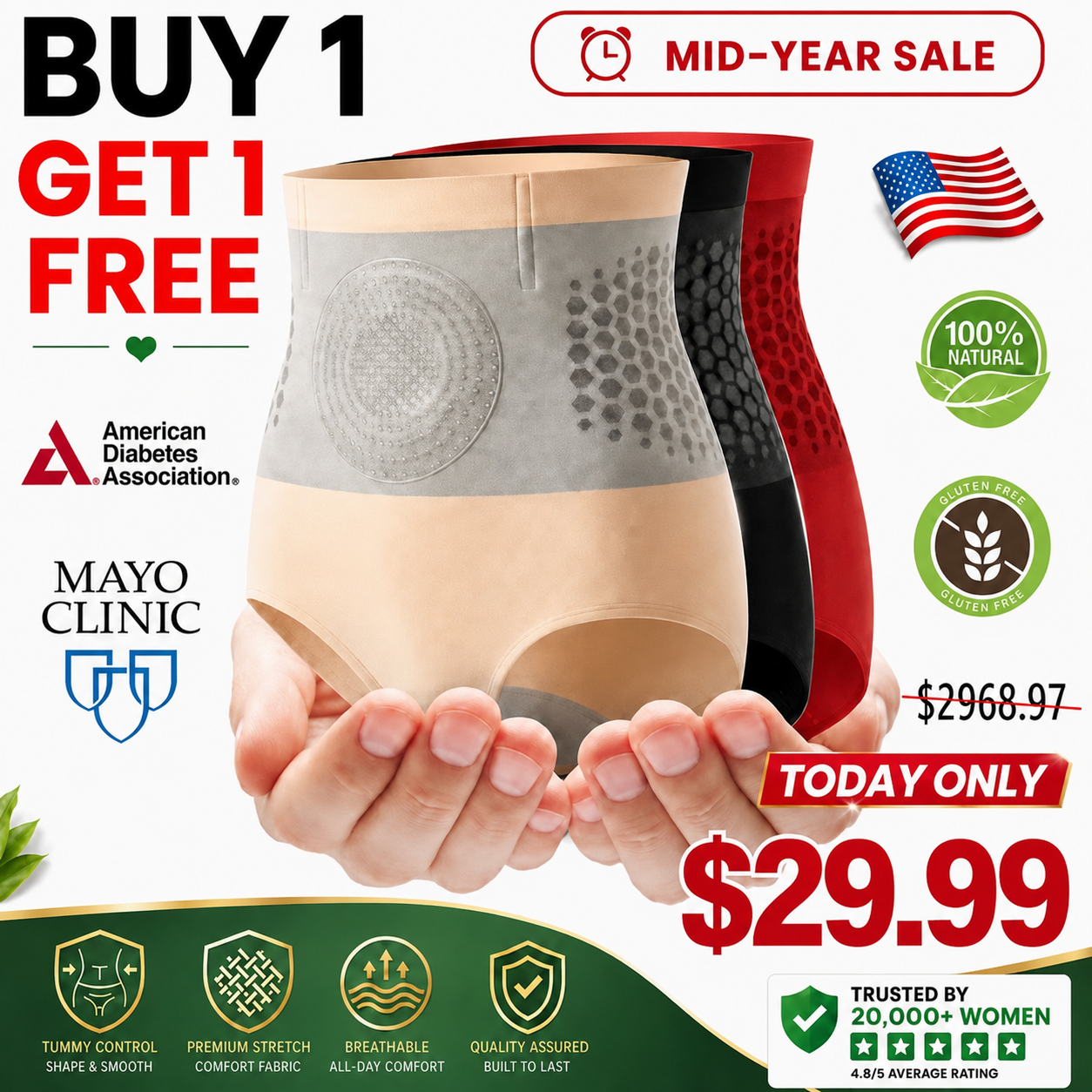 🏆 Sfrcord®️ Official Brand Store | 2026 4-In-1 Micro-Particle Sculpting & Fat-Burn Short🔥