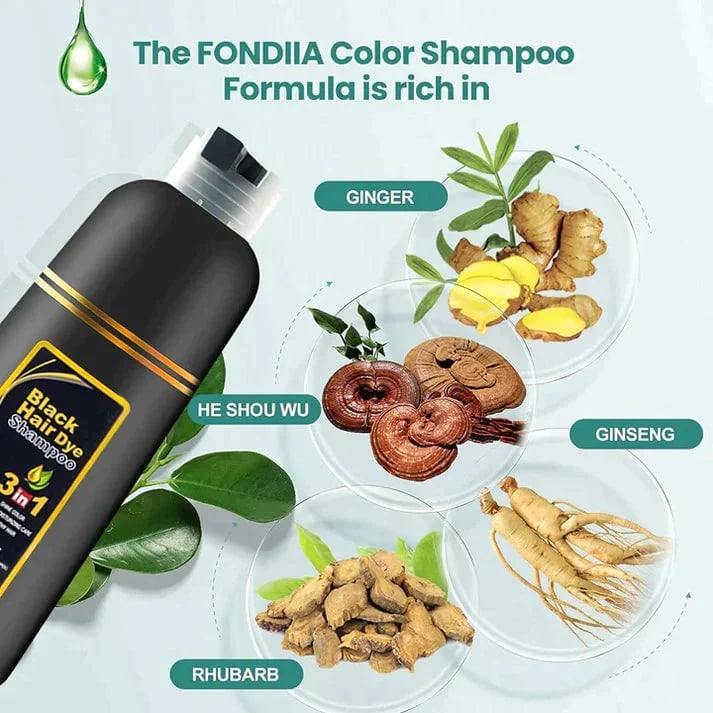 🔥The Black Instant 3-in-1 Hair Dye Shampoo