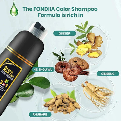 🔥The Black Instant 3-in-1 Hair Dye Shampoo