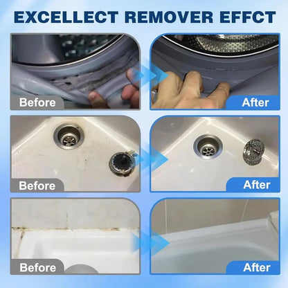 Say Goodbye to Stubborn Mold! Multi-Purpose Mold Remover Gel + Scrub Brush