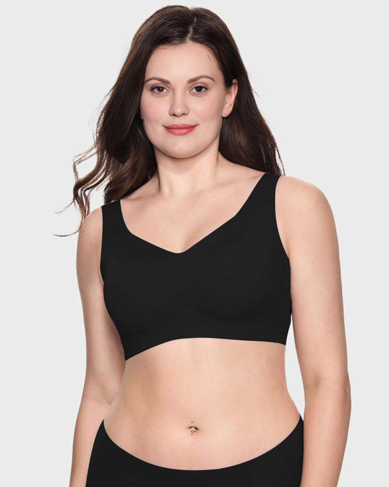 Lifting Wire-Free Antibacterial Jelly Bra