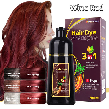 🔥The Black Instant 3-in-1 Hair Dye Shampoo