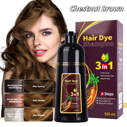 🔥The Black Instant 3-in-1 Hair Dye Shampoo