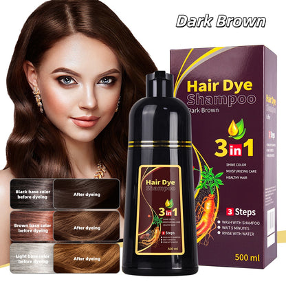 🔥The Black Instant 3-in-1 Hair Dye Shampoo