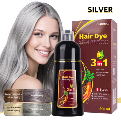 🔥The Black Instant 3-in-1 Hair Dye Shampoo