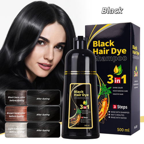 🔥The Black Instant 3-in-1 Hair Dye Shampoo