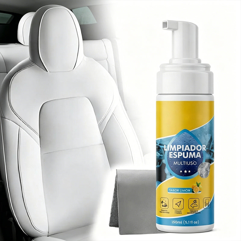🔥4-in-1 Multi-Enzyme Foam Cleaner – Deep Clean Car, Kitchen, Bathroom & Sofa