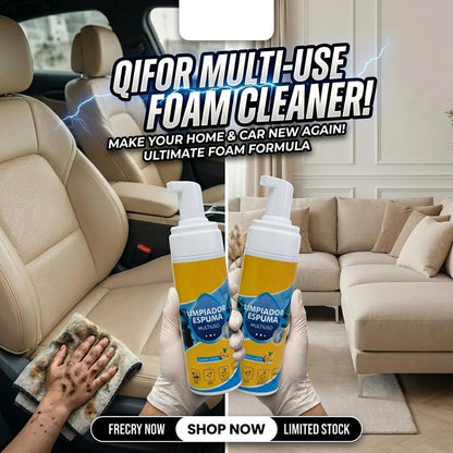 🔥4-in-1 Multi-Enzyme Foam Cleaner – Deep Clean Car, Kitchen, Bathroom & Sofa