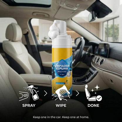 🔥4-in-1 Multi-Enzyme Foam Cleaner – Deep Clean Car, Kitchen, Bathroom & Sofa