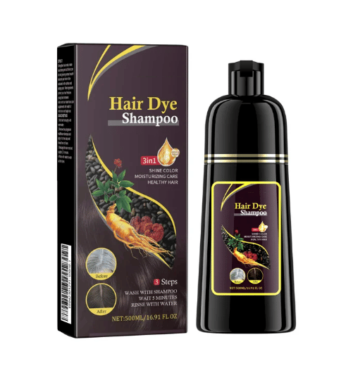 🔥The Black Instant 3-in-1 Hair Dye Shampoo