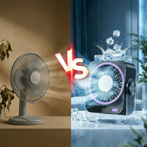 Alcuras™ New Semiconductor Cooling Desktop Fan