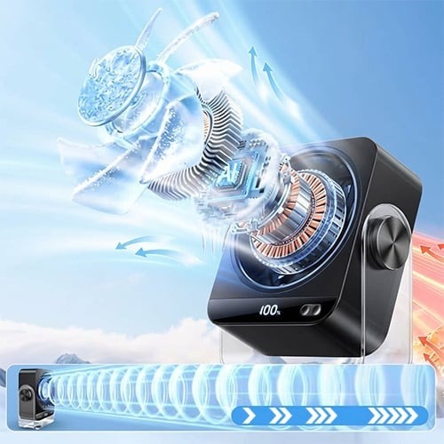 Alcuras™ New Semiconductor Cooling Desktop Fan