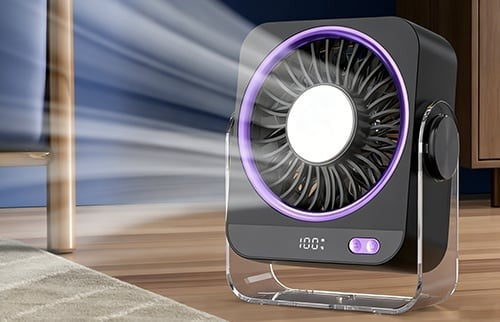 Alcuras™ New Semiconductor Cooling Desktop Fan