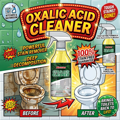 🎉Alcuras🔥Bathroom Cleaner for Tough Toilet & Sink Stains🛁
