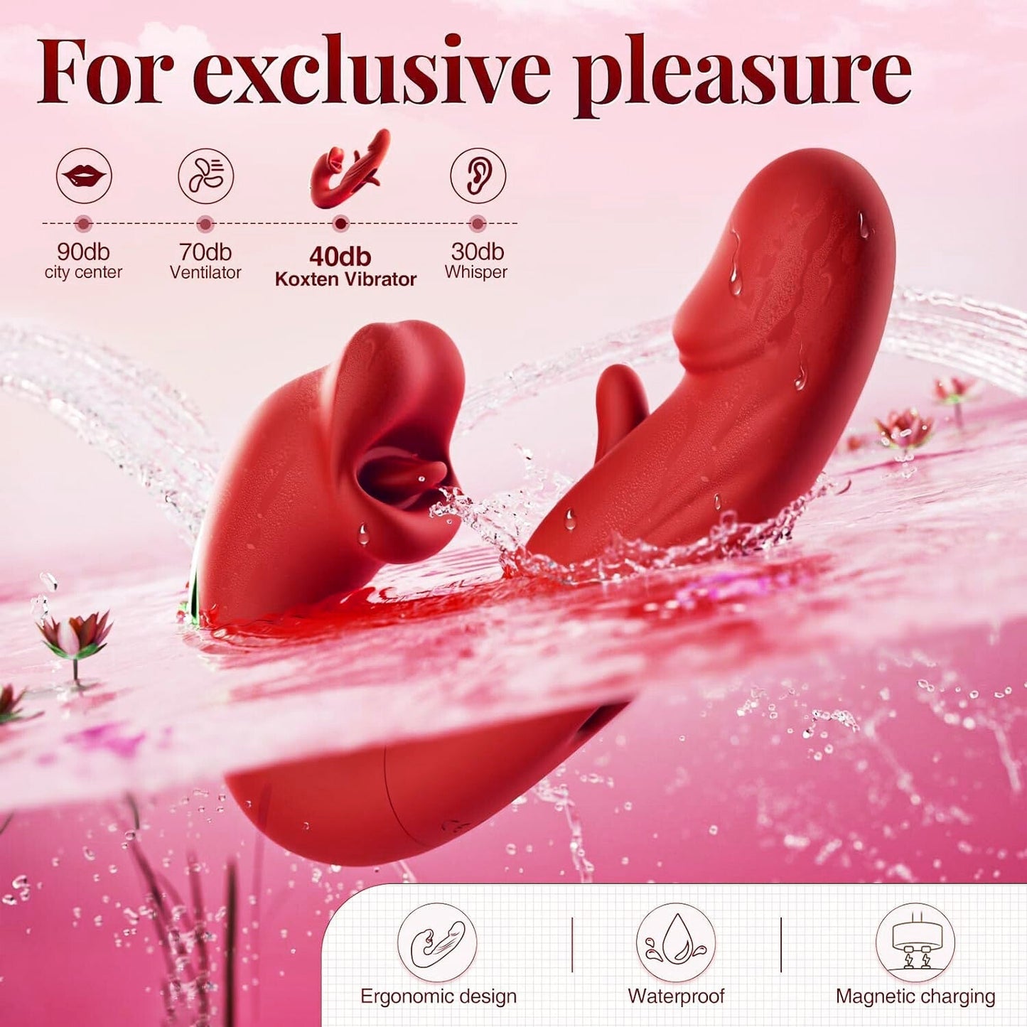 ❄️ Flash Sale 70% OFF 💋 2026 Upgraded Luvora™ 4-in-1 Flapping & Licking Vibrator