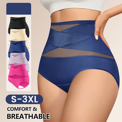 【⏰BUY 1 GET 2 FREE⏰】2026 Plus Size High-Waisted Tummy Control Underwear