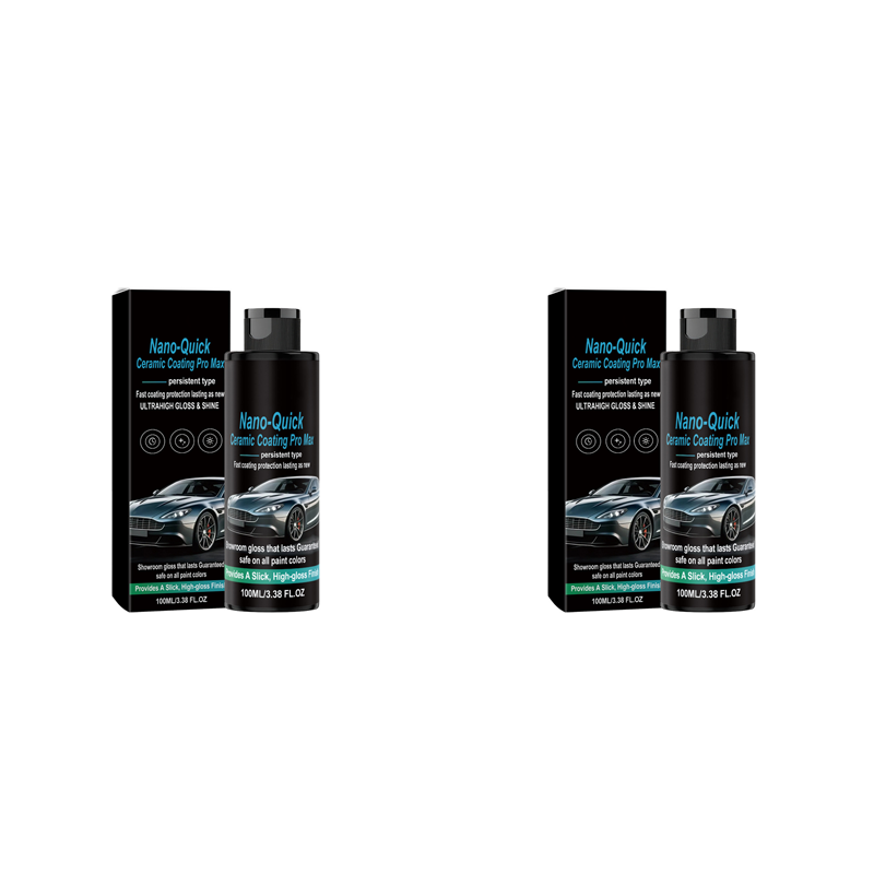 High gloss hydrophobic nanoceramic coating spray