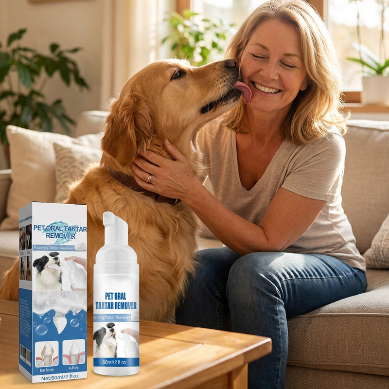Pet Oral Care Foaming Tartar Remover